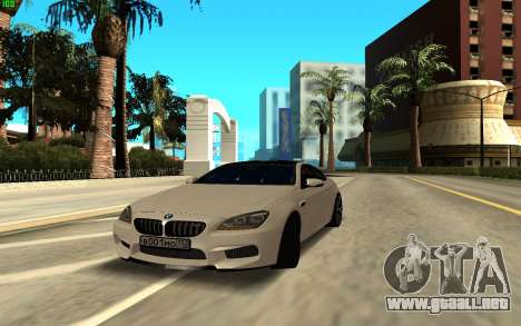 BMW M6 Gran Coupe para GTA San Andreas