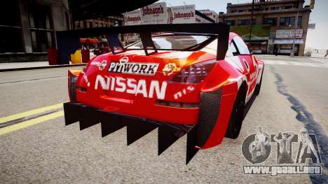 Nissan 350Z JGTC Motul Pitwork para GTA 4