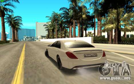 Mercedes-Benz S63 AMG para GTA San Andreas