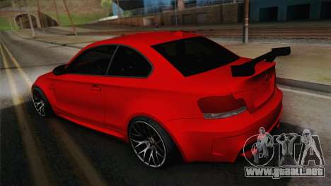 BMW M1 E82 para GTA San Andreas