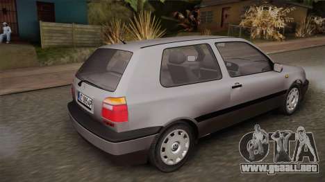 Volkswagen Golf Mk3 Stock para GTA San Andreas