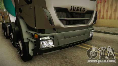 Iveco Trakker Hi-Land Cement Mixer 8x4 v3.0 para GTA San Andreas