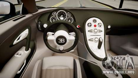 Bugatti Veyron 16.4 2009 v.2 para GTA 4