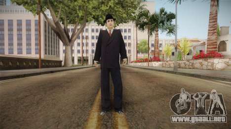 Al Capone Low Poly para GTA San Andreas