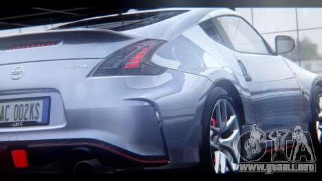 Nissan 370Z Nismo 2016 EU Plate para GTA San Andreas