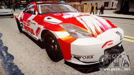 Nissan 350Z JGTC Motul Pitwork para GTA 4