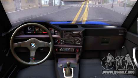 BMW E28 525e para GTA San Andreas