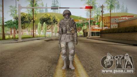 CoD 4: MW Remastered SAS v2 para GTA San Andreas
