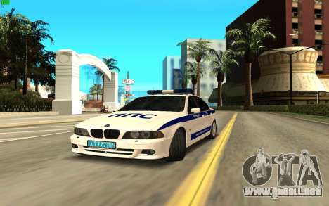 BMW 540i E39 para GTA San Andreas