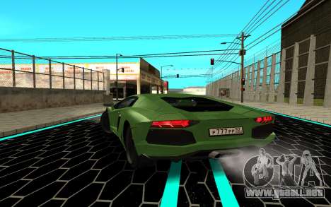 Lamborgini Aventador para GTA San Andreas