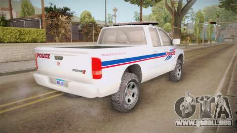 Dodge Ram 2008 Union Pacific Railroad PD para GTA San Andreas