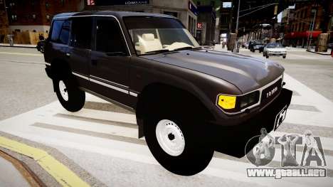 Toyota Land Cruiser GX 1997 para GTA 4