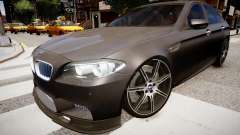 BMW M5 F10 Autovista para GTA 4