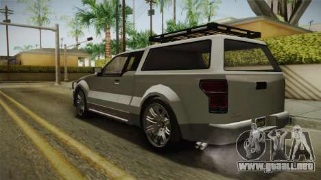 GTA 5 Vapid Contender 4 (5) para GTA San Andreas