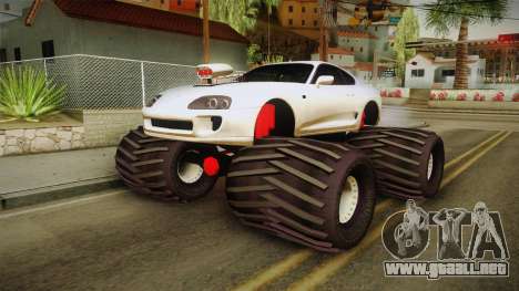 Toyota Supra Monster Truck para GTA San Andreas