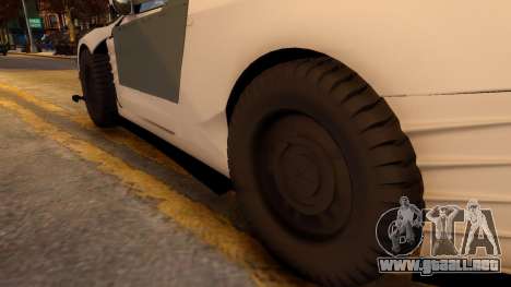 Nissan GTR Armored White 2017 para GTA 4