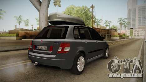 Fiat Stilo Weekend para GTA San Andreas