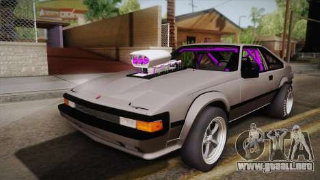 Toyota Celica Supra MK2 1984 Drag para GTA San Andreas