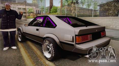 Toyota Celica Supra MK2 1984 Drag para GTA San Andreas