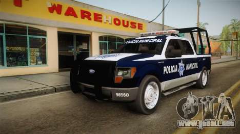 Ford F-150 Policia Municipal De Tijuana para GTA San Andreas