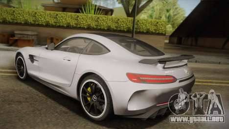 Mercedes-Benz AMG GT R 2017 para GTA San Andreas