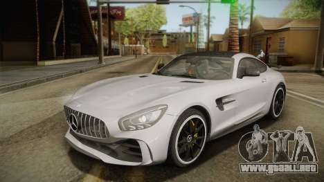 Mercedes-Benz AMG GT R 2017 para GTA San Andreas