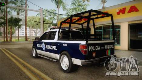 Ford F-150 Policia Municipal De Tijuana para GTA San Andreas