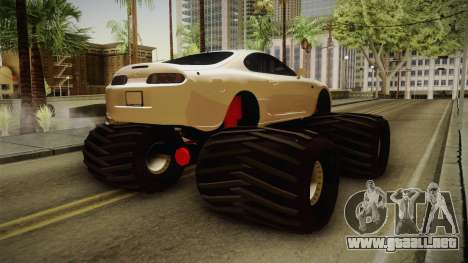 Toyota Supra Monster Truck para GTA San Andreas