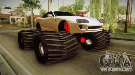 Toyota Supra Monster Truck para GTA San Andreas