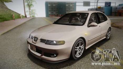 Seat Leon Cupra R de la Serie Y Tipo de 1M Sinto para GTA San Andreas