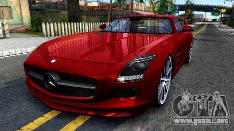 Mercedes Benz SLS AMG 6.3 2011 para GTA San Andreas