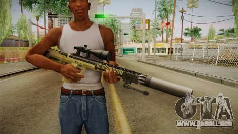 DesertTech Weapon 1 Silenced para GTA San Andreas