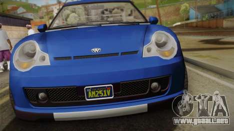 GTA 5 Weeny Issi Countryboy Cabriolet para GTA San Andreas