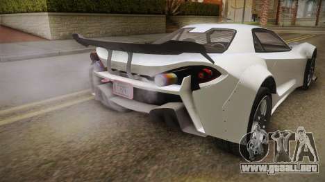 GTA 5 Progen Itali GTB Custom IVF para GTA San Andreas