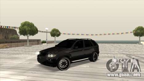 BMW X5 HAMANN para GTA San Andreas