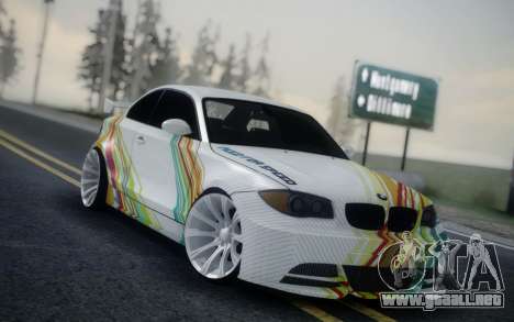 BMW 135i E82 Coupe para GTA San Andreas