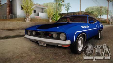 Ford Falcon 351 GT AU-spec (XB) 1973 IVF para GTA San Andreas