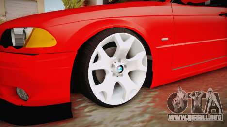 BMW 3 Series E46 CamberKinG para GTA San Andreas
