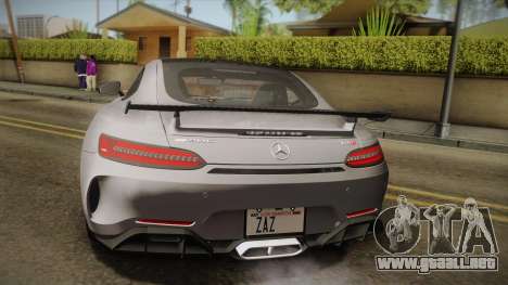 Mercedes-Benz AMG GT R 2017 para GTA San Andreas