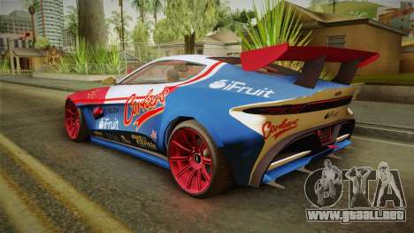 GTA 5 Dewbauchee Specter Custom para GTA San Andreas