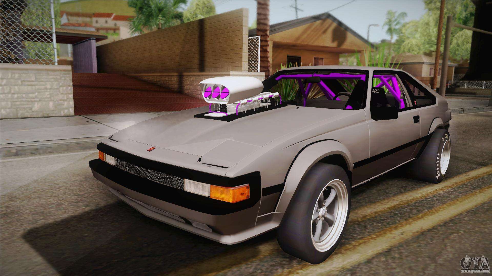 Toyota Celica Supra Mk2 1984 Drag Para Gta San Andreas 5339