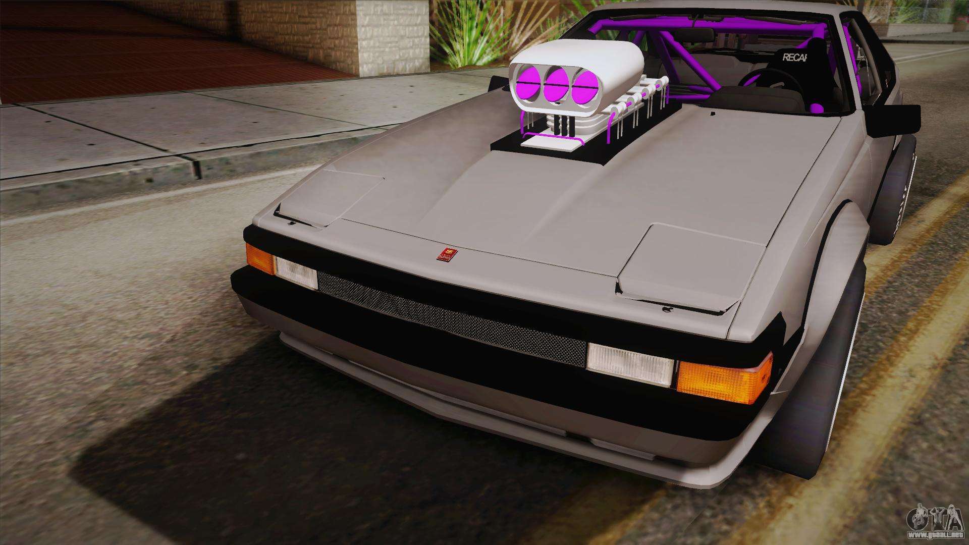 Toyota Celica Supra Mk2 1984 Drag Para Gta San Andreas 4134