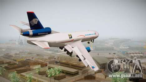 McDonnell-Douglas DC-10 Aeromexico para GTA San Andreas