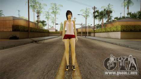 Tifa Lockhart Short Red Skirt v1 para GTA San Andreas