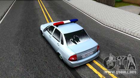 VAZ 2170 "Priora" Estático de la Policía para GTA San Andreas