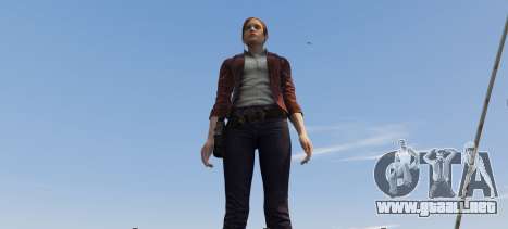 GTA 5 Claire Redfield from Resident Evil: Revelation 2