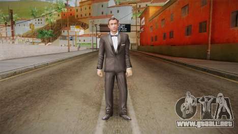 007 Sean Connery Cibbert Black Tuxedo para GTA San Andreas