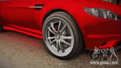GTA 5 Ocelot Jackal 2-doors para GTA San Andreas