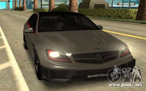 Brabus Bullit Coupe 800 para GTA San Andreas