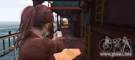GTA 5 Claire Redfield from Resident Evil: Revelation 2
